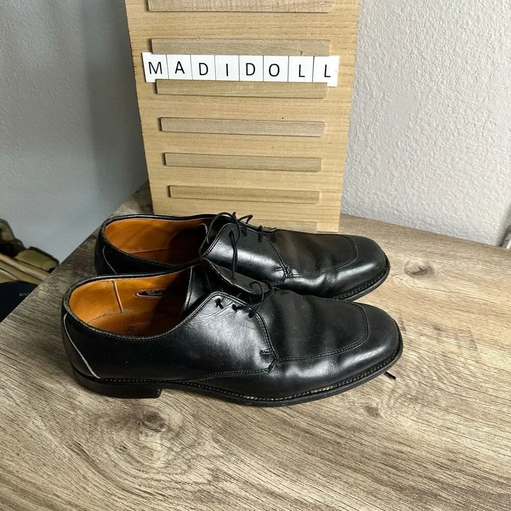 Allen Edmonds Black Men’s Burton Leather Shoes 9.5